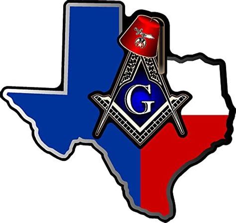 Prosticker 124v One Masonic Series Texas Shriner