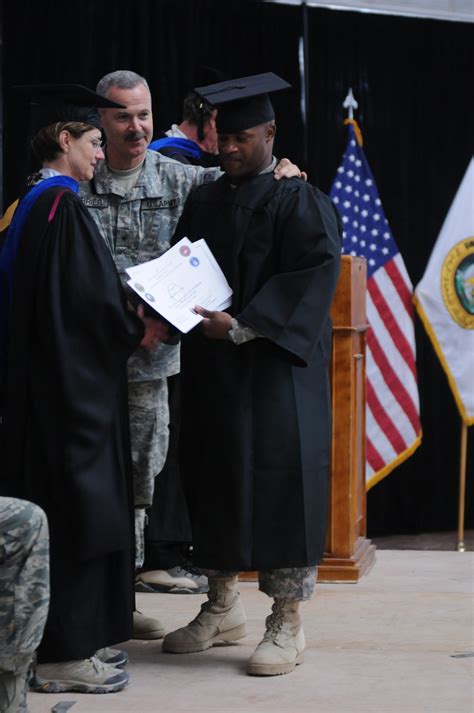 Dvids Images Service Members Graduate While Deployed Image Of