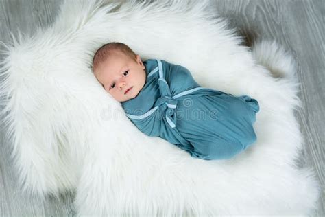 Newborn Baby Boy Stock Photo Image Of Asleep Little 98609014