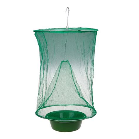 Green Reusable Fly Catcher Killer Cage Net Hanging Pest Control Trap