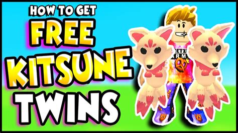 How To Get Free Kitsune Twin Pets For Free In Adopt Me Prezley Adopt