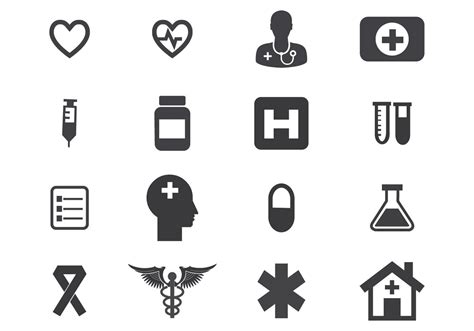 Free Medical Icon Set Vector 109622 Vector Art At Vecteezy