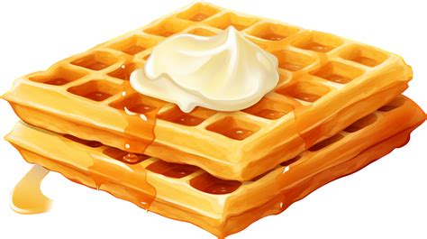 Waffle Png With Ai Generated 25067625 Png