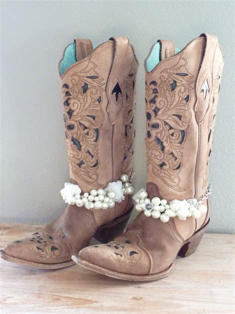 Cowboy Boot Blingcowgirl Bling Boot Bracelet Western Etsy Wide