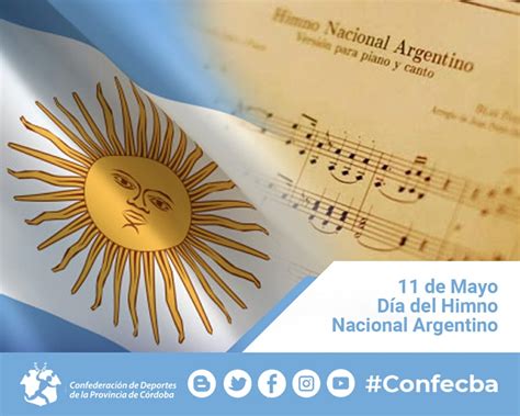Día Del Himno Nacional Argentino Confederación De Deportes De La