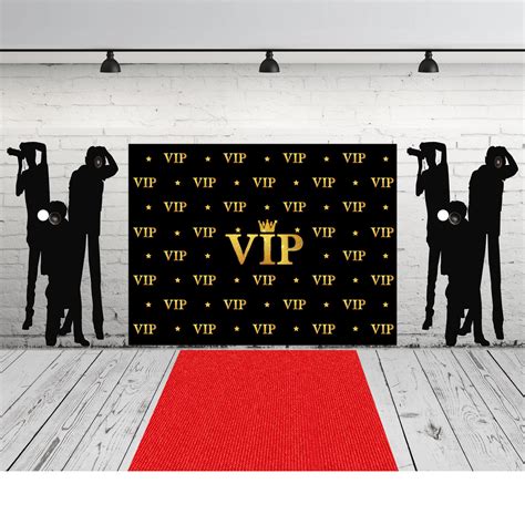 Buy 65 X 5 Ft Vip Photography Backdrop Red Carpet Backdrop Film Movie