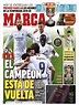 Newspaper Marca (Spain). Newspapers in Spain. Monday's edition ...