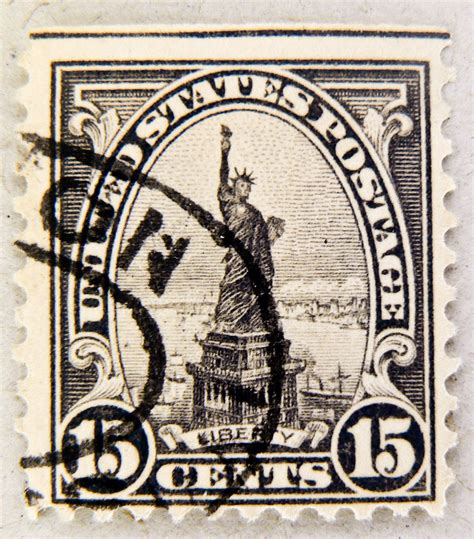 Old American Stamp Usa 15c United States Us Postage 15c Flickr