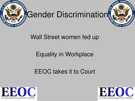 Ppt Gender Discrimination Powerpoint Presentation Free Download Id 8736934