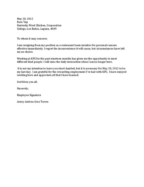 Teacher Resignation Letter For Personal Reasons from tse1.mm.bing.net