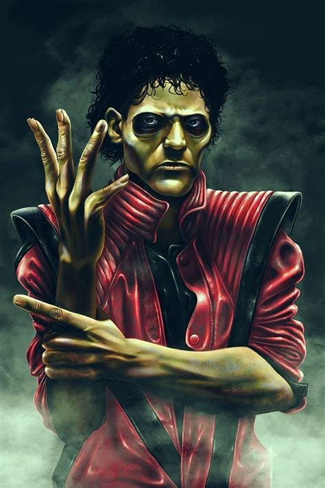Michael Jackson Thriller Zombie Drawing