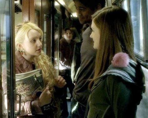 Luna Lovegood And Ginny Weasley With Pygmy Puff I Love How They Showed