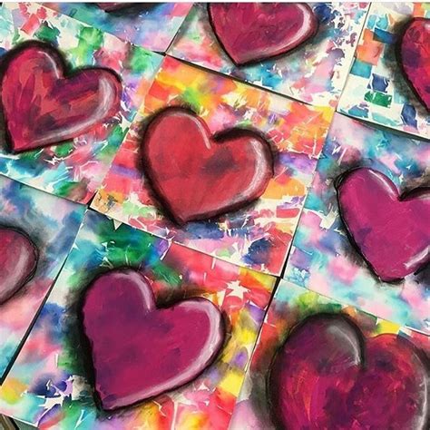 These Are Our Pop Art Jim Dine Hearts From Last Year Still Love Them