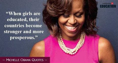 Michelle Obamas Quotes On Education And Success Education Today News