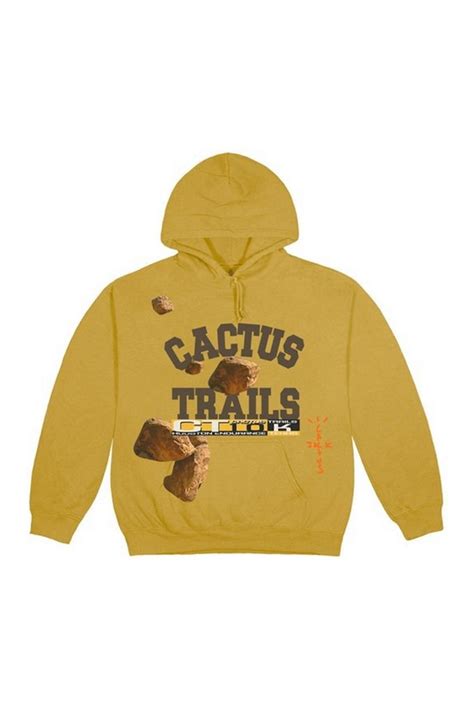 Travis Scott Boulder Varsity Hoodie Gold Urban Outfitters