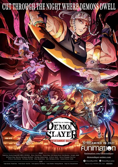 Anime Demon Slayer Season 2 Entertainment District Arc To Stream On