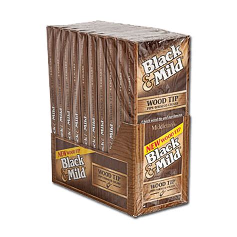 Black And Mild Wood Tip 105pk Cigars Tobacco Texas Wholesale