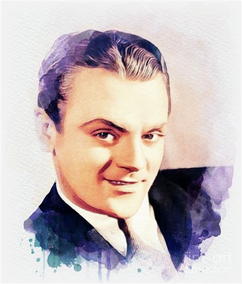 James Cagney Movie Legend Painting By John Springfield Fine Art America