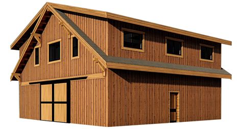 Pineridge Apartment Barn Kit Wood Barn Home Kit Dc Structures