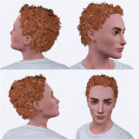 Short And Curly Hairstyle By Hystericalparoxysm At Mod The Sims Sims