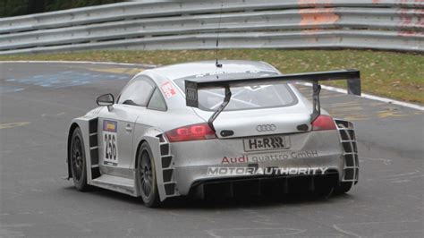 Audi Tt Rs Race Car Debuts Hits The Track