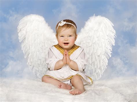 Фотография младенец Крылья Дети Ангелы