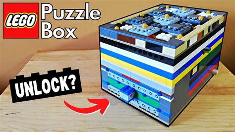 I Built A Custom Lego Puzzle Box Heres How It Works Youtube