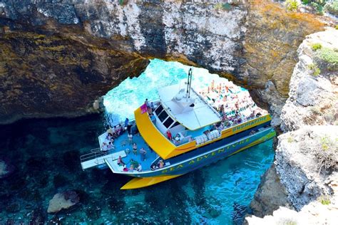 Comino Island Including Blue Lagoon Crystal Lagoon And Sea Caves Malta