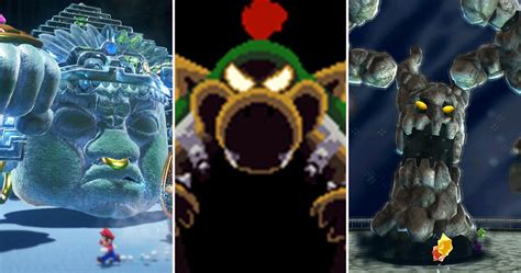 The Best Bosses In The Super Mario Franchise Ranked By Most Satisfying To Beat