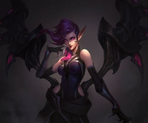 League Of Legends Victorious Morgana Splash Art