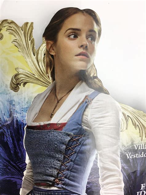 New Promotional Picture Of Emma Watson As ‘belle In Beauty And The