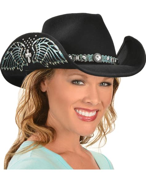 Bullhide Hats Womens Nobody But You Embellished Felt Cowgirl Hat
