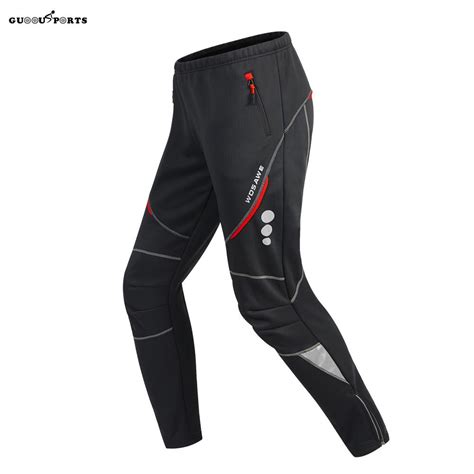Catena Mens Outdoor Windproof Cycling Pant Winter Fleece Thermal