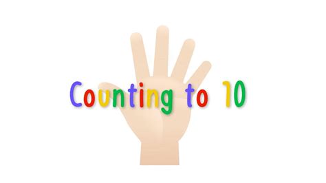 Counting To Ten With Fingers Toddlers Youtube