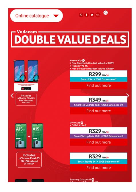 Vodacom Deals Booklet 2023 Find Out Available Promotions