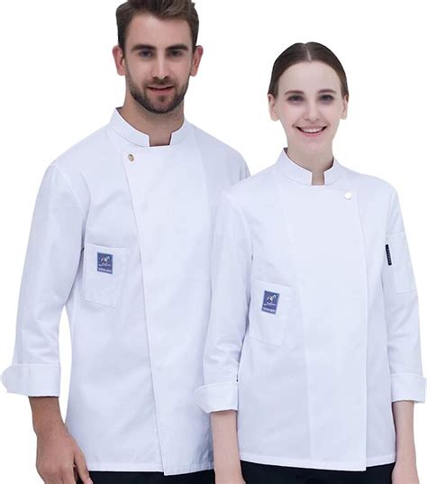 Chefs Jacket Kitchen For Men And Women Unisex Men Long Sleeve Professional Restaurant Top Chef