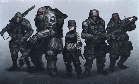 Concept Art Characters Anime Military Character Art