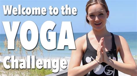 The Official Yoga Challenge Week 1 Youtube