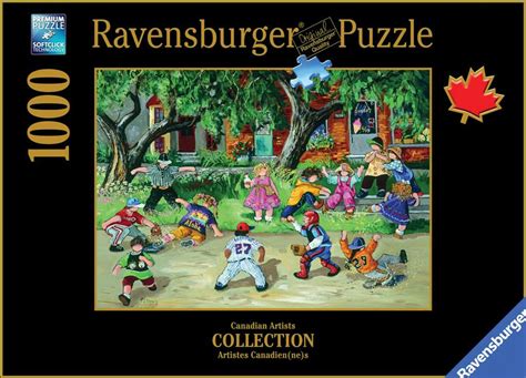 Baseball Game Pauline Paquin 1000 Piece Jigsaw Puzzle Made By R