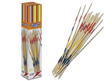 Juego mesa palitos chino bs c 41 08 comasa. Mikado Palillos Chinos De Madera Juego De Mesa Marca Cayro ...