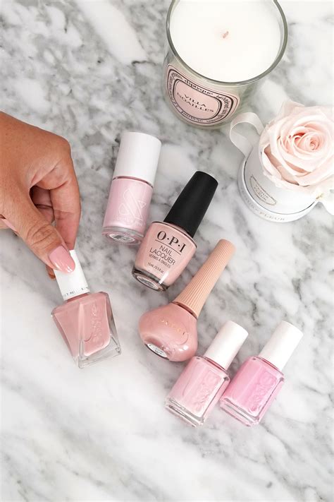 Favorite Light Pink Nail Polishes The Beauty Look Book