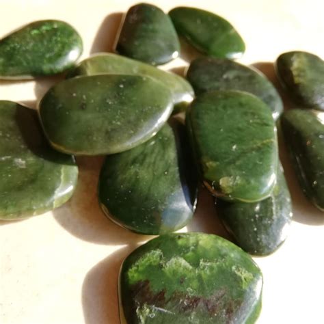 Nephrite Jade Palm Stones Nephrite Jade Crystal Polished Etsy