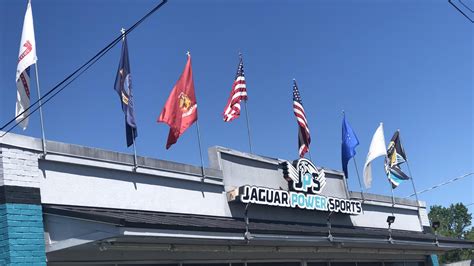 Jaguar power sports was cited but not fined for the flag violation, and jacksonville's mayor later said that code would be amended to allow military flags to be. City Apologizes For Military Flags Flap At Jacksonville ...