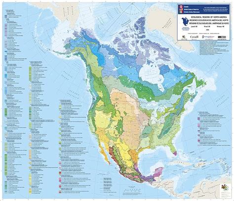 Ecoregions Of North America Ecosystems Research Us Epa