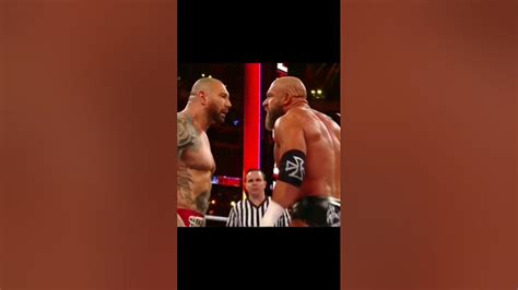 Batista Vs Triple H No Holds Barred Match Wm 35 Wrestlemania Youtube