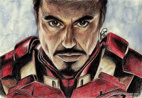 Tony Stark Iron Man By Sandra 13 On Deviantart