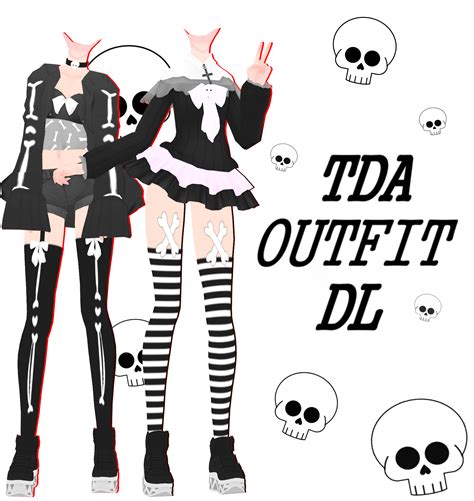 Mmd Dl 3 Outfits Dl By Natsumy Paradise On Deviantart