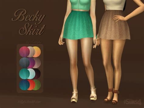 Becky Skirt At Trillyke Sims 4 Updates