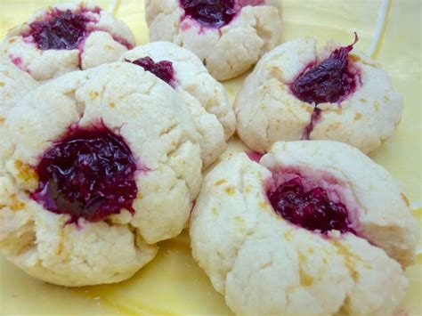 Lemon Rose Jam Thumbprint Cookies Diary Of A Mad Hausfrau