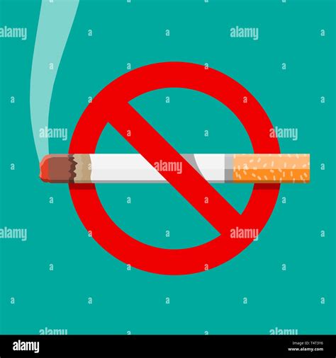 Tobacco Cigarette Abuse Concept No Smoking Rejection Proposal Smoke